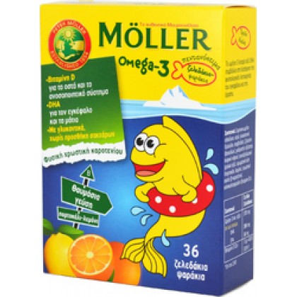 Moller's Omega-3 Kids Ζελεδάκια